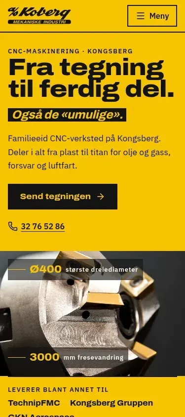 Retning 1 på mobil
